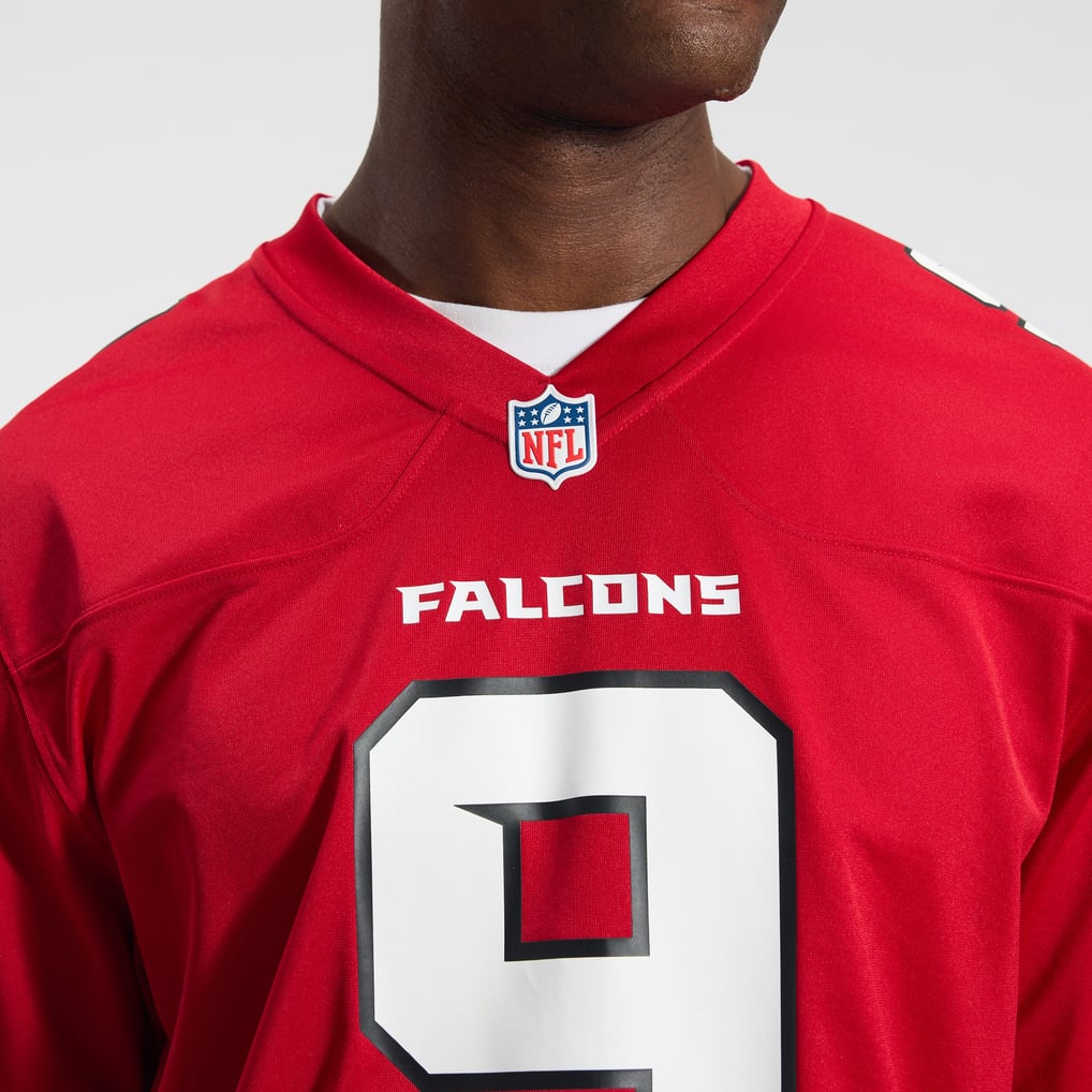 Men's Atlanta Falcons Michael Penix Jr. Red Game Jersey