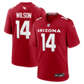 Men's Arizona Cardinals Michael Wilson Cardinal Team Game Jersey