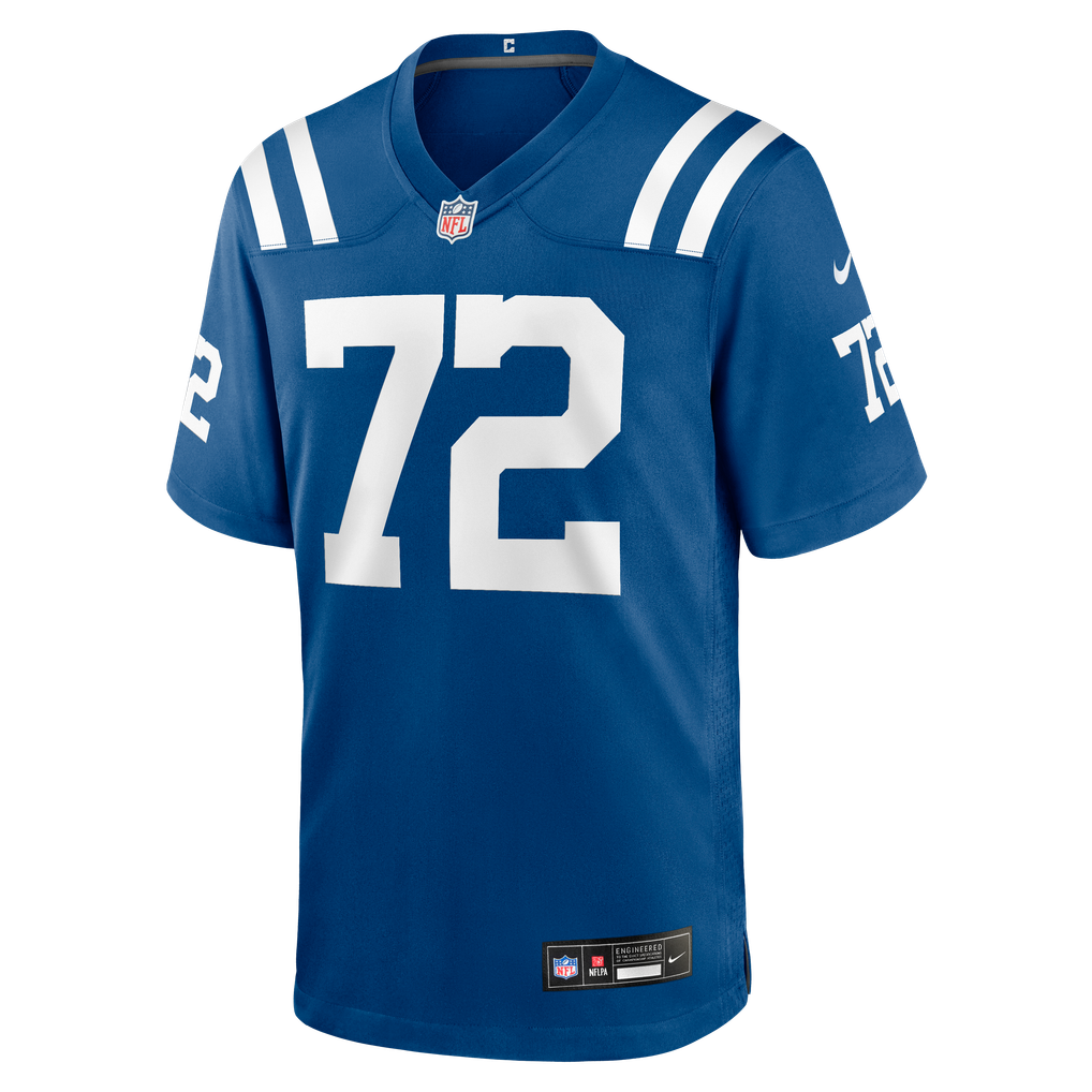 Men's Indianapolis Colts Micheal Clemons Royal Team Game Jersey