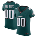 Men's Philadelphia Eagles Midnight Green Vapor F.U.S.E. Elite Custom Jersey