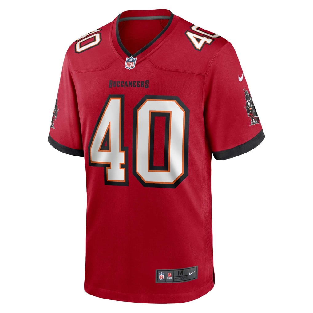 Men's Tampa Bay Buccaneers Mike Alstott Red Retired Player Game Jersey