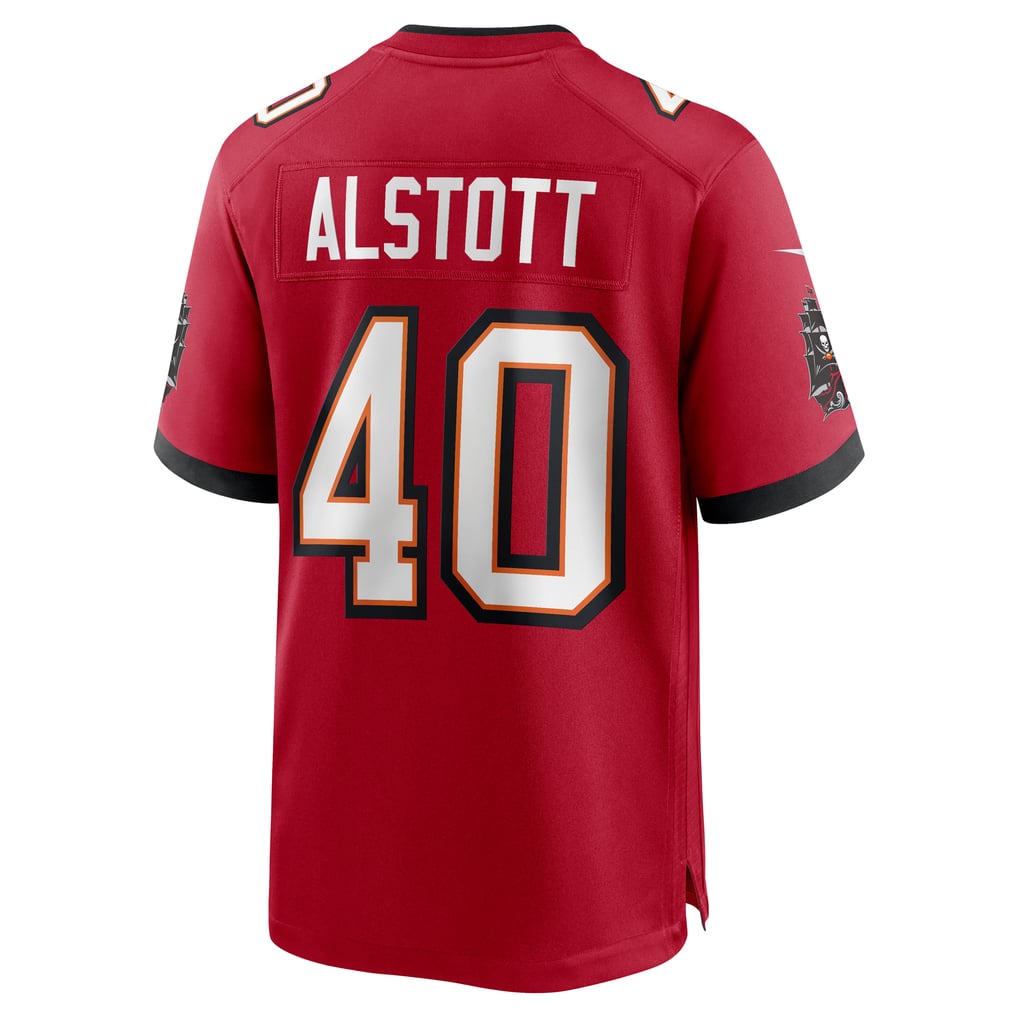 Men's Tampa Bay Buccaneers Mike Alstott Red Retired Player Game Jersey