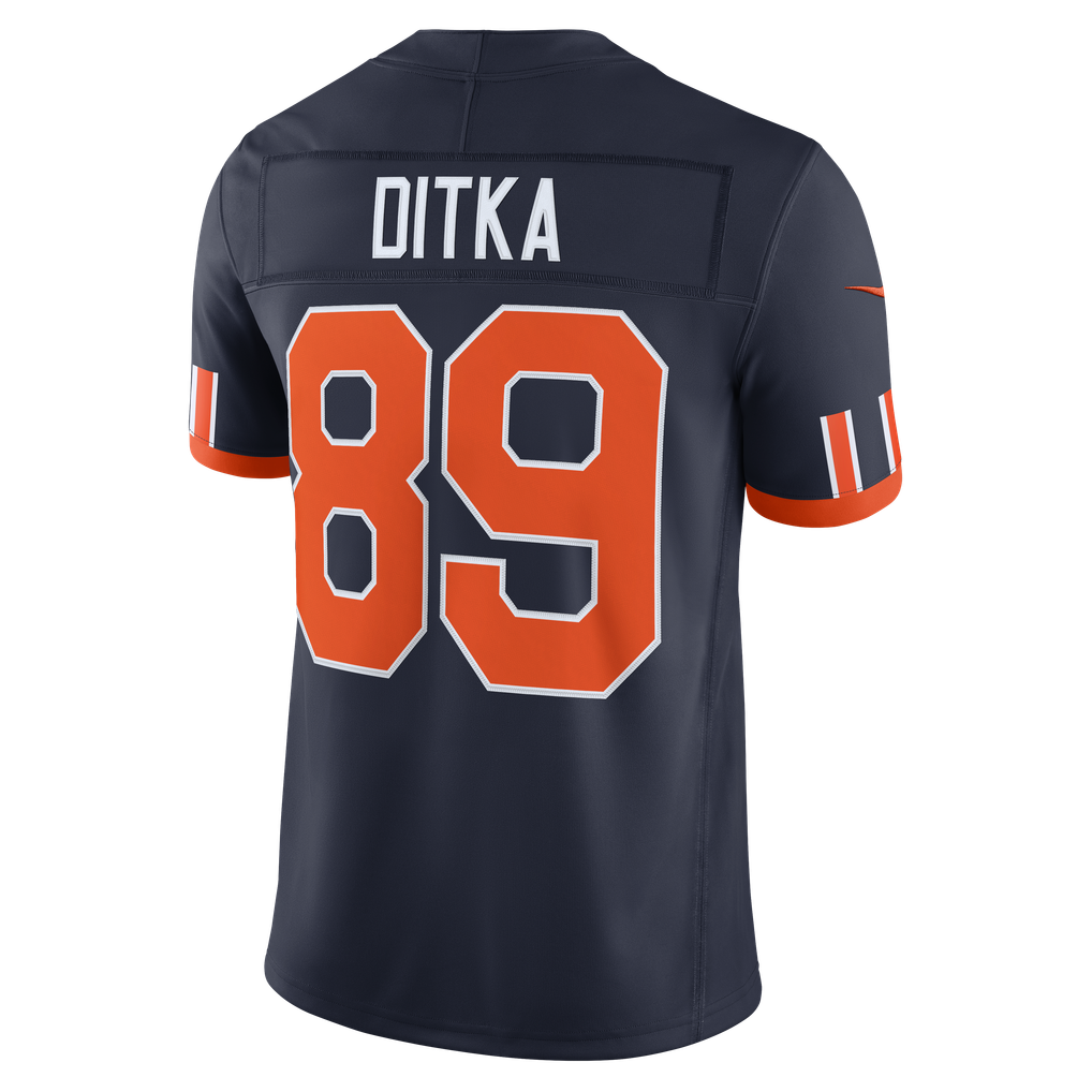 Men's Chicago Bears Mike Ditka Navy 2026 Rivalries Collection Game Jersey