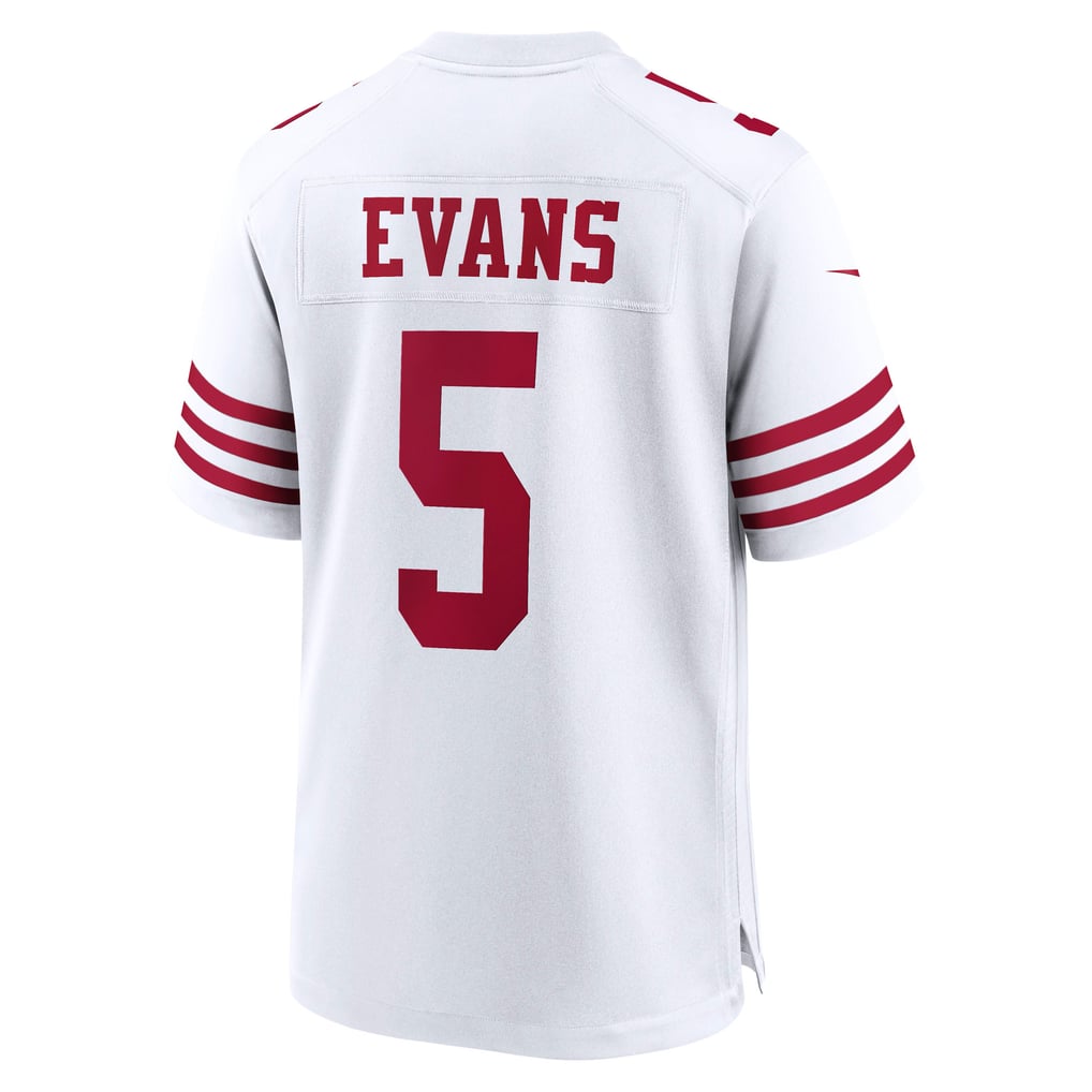 Men's San Francisco 49ers Mike Evans Men's White Game Jersey