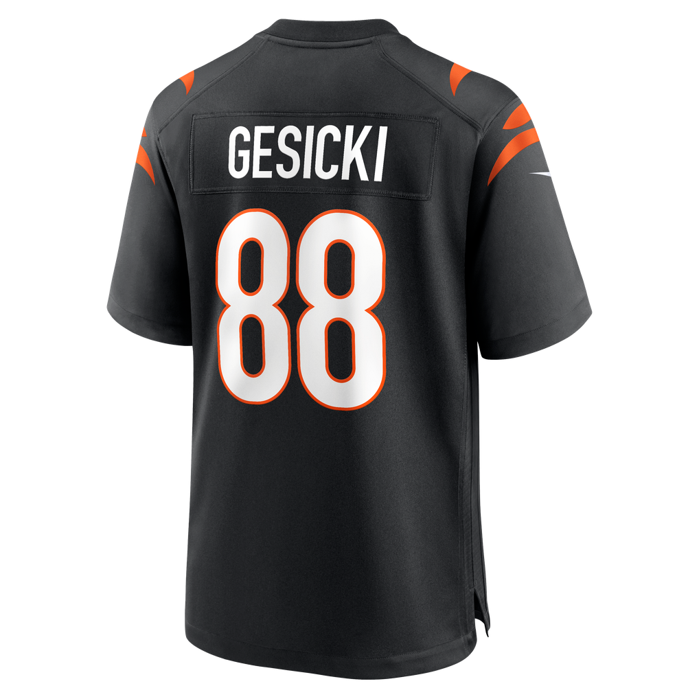 Men's Cincinnati Bengals Mike Gesicki Black Game Jersey