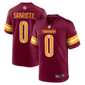 Men's Washington Commanders Mike Sainristil Burgundy Game Jersey
