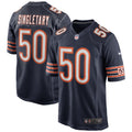 Men's Chicago Bears Mike Singletary Navy Game Retired Player Jersey