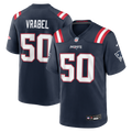 Men's New England Patriots Mike Vrabel Navy Game Retired Player Jersey