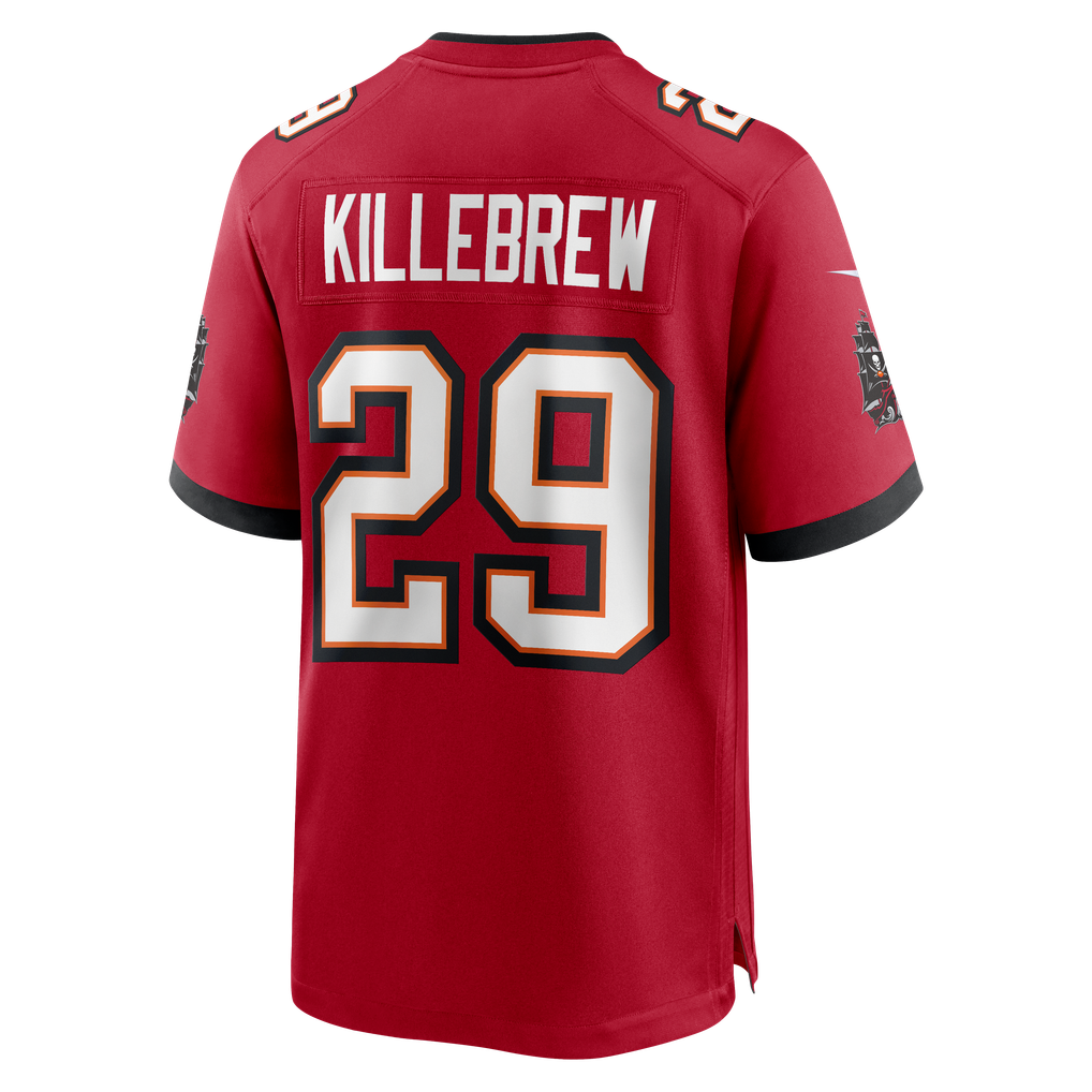Men's Tampa Bay Buccaneers Miles Killebrew Red Team Game Jersey