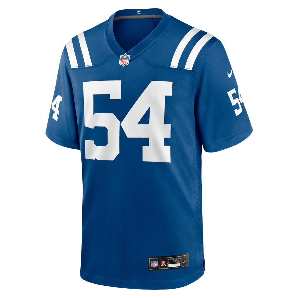 Men's Indianapolis Colts Mitchell Melton Royal Team Game Jersey