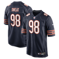 Men's Chicago Bears Montez Sweat Navy Game Jersey