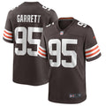 Men's Cleveland Browns Myles Garrett Brown Game Player Jersey