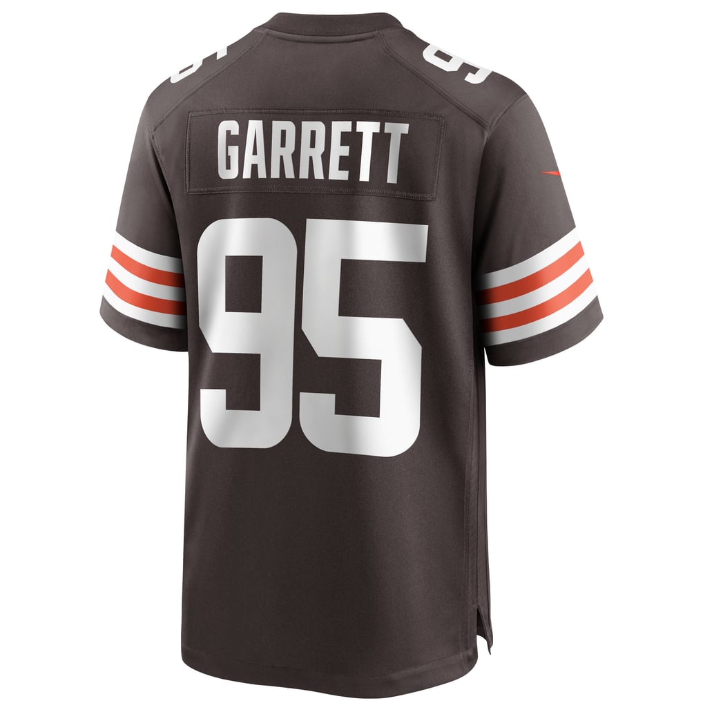Men's Cleveland Browns Myles Garrett Brown Player Game Jersey