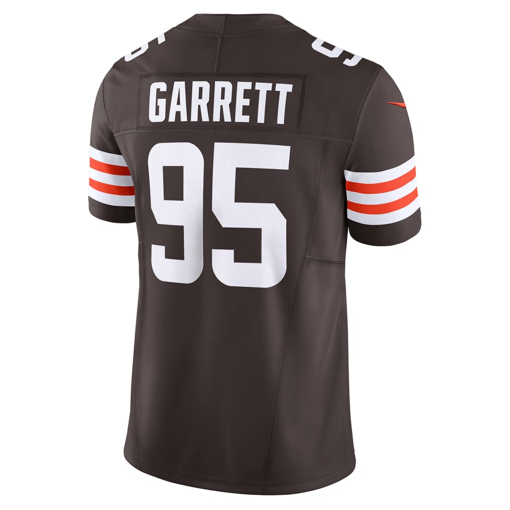 Men's Cleveland Browns Myles Garrett Brown Vapor F.U.S.E. Limited Jersey