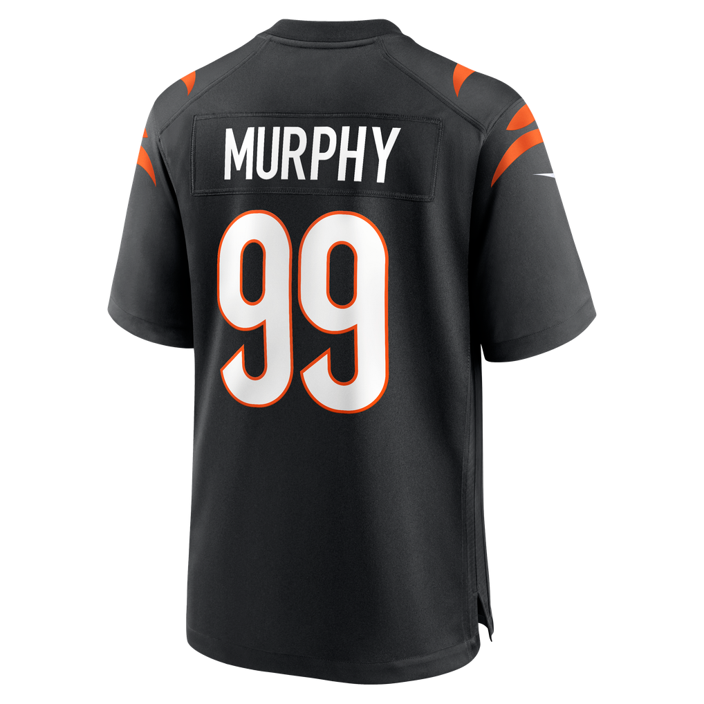 Men's Cincinnati Bengals Myles Murphy Black Game Jersey