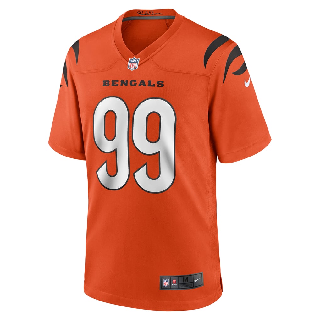Men's Cincinnati Bengals Myles Murphy Orange Alternate Game Jersey