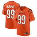 Men's Cincinnati Bengals Myles Murphy Orange Alternate Game Jersey