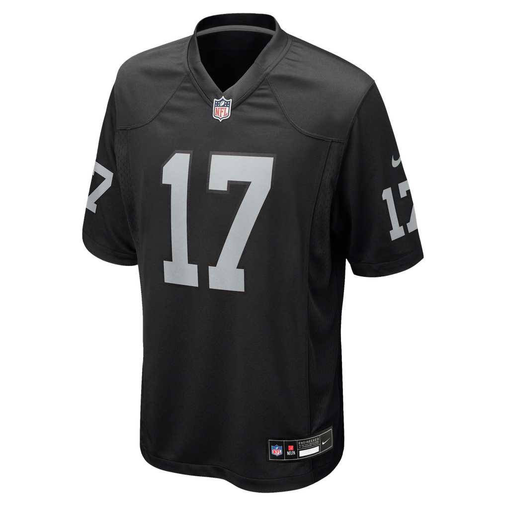 Men's Las Vegas Raiders Nakobe Dean Black Team Game Jersey