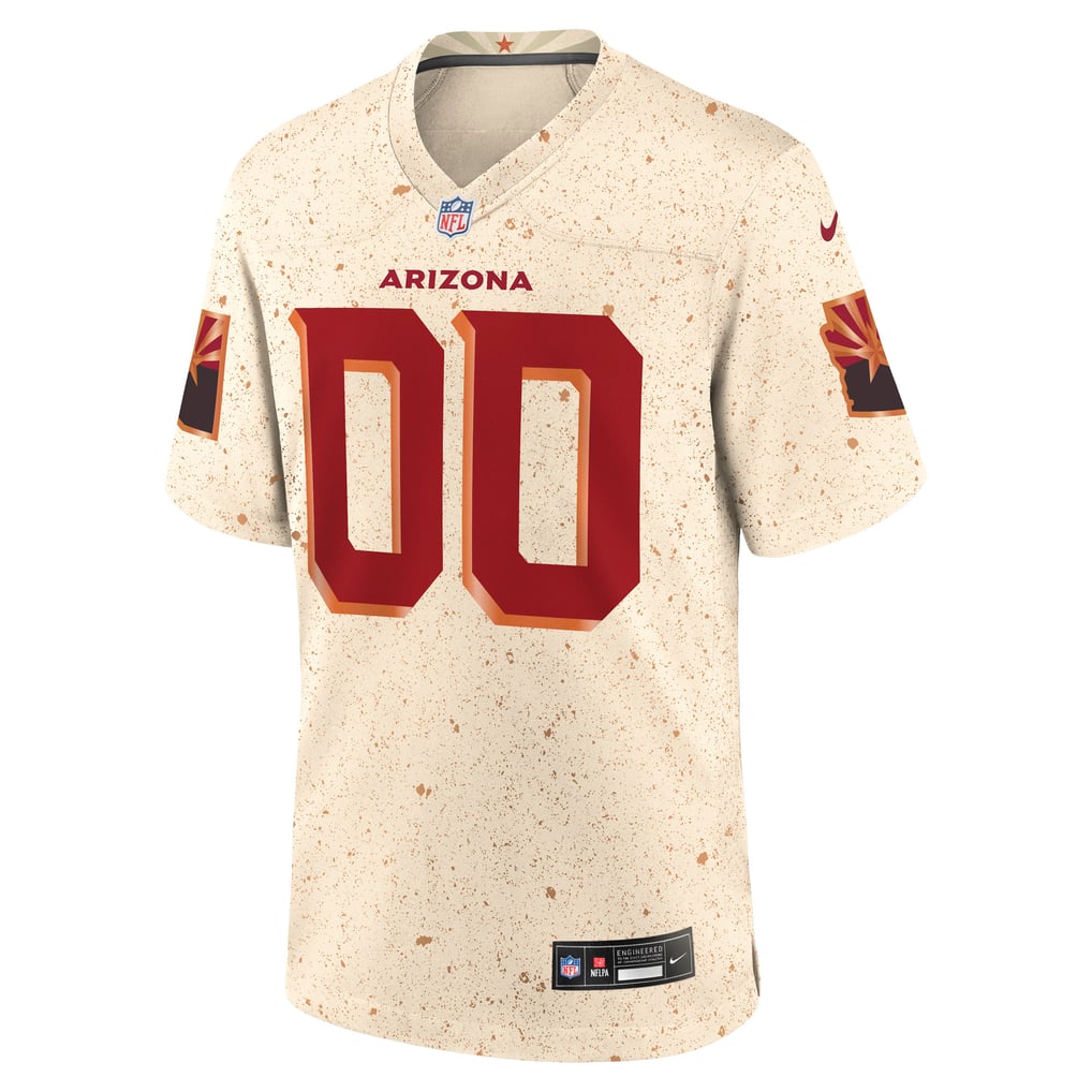 Men's Arizona Cardinals Natural Rivalries Collection Custom Game Jersey