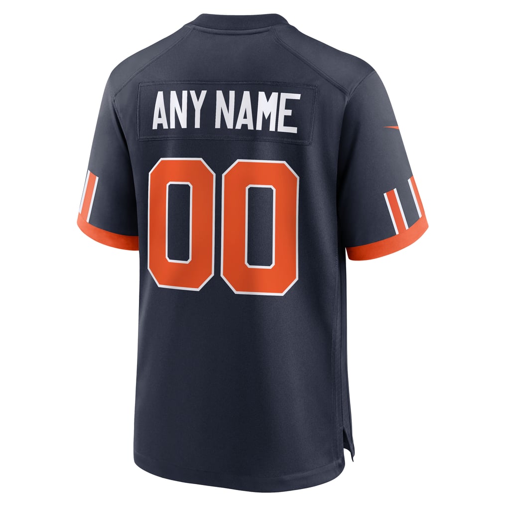 Men's Chicago Bears Navy 2026 Rivalries Collection Game Custom Jersey