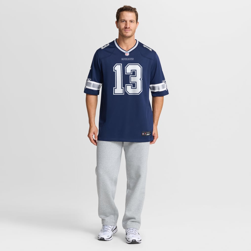 Men's Dallas Cowboys Caleb Downs Navy Team Game Jersey