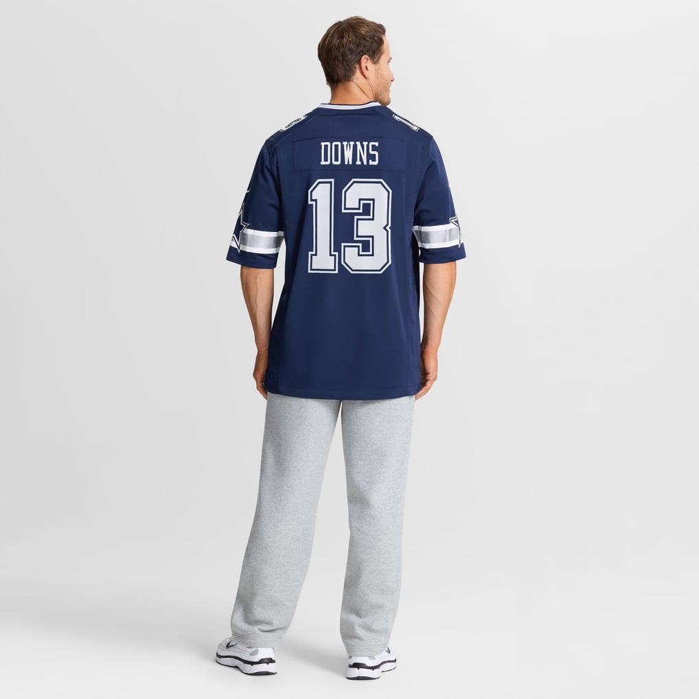 Men's Dallas Cowboys Caleb Downs Navy Team Game Jersey