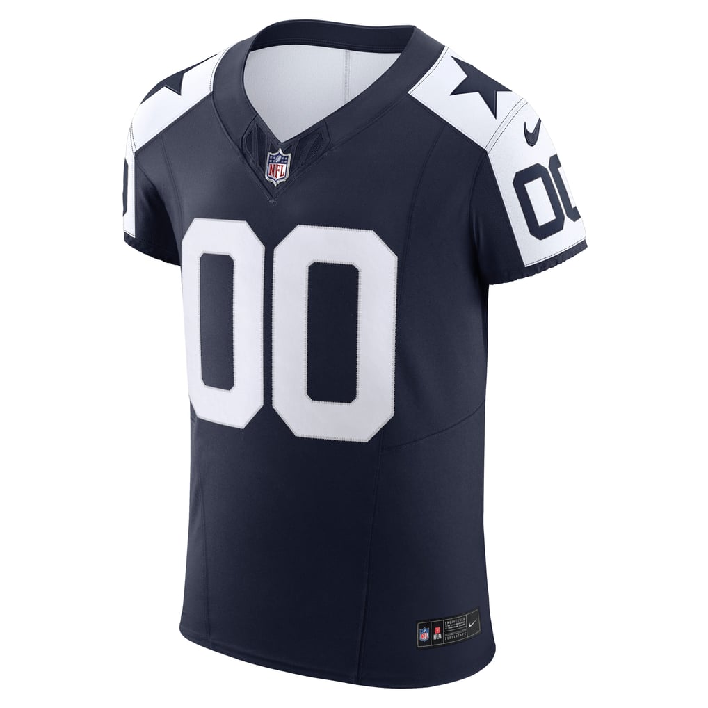 Men's Dallas Cowboys Navy Vapor F.U.S.E. Elite Custom Jersey