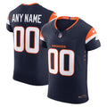 Men's Denver Broncos Navy Alternate Vapor F.U.S.E. Elite Custom Jersey