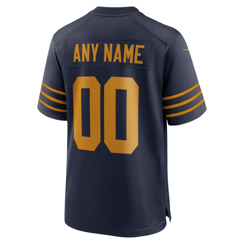 Men's Green Bay Packers Navy The 1923 Classic Game Custom Jersey