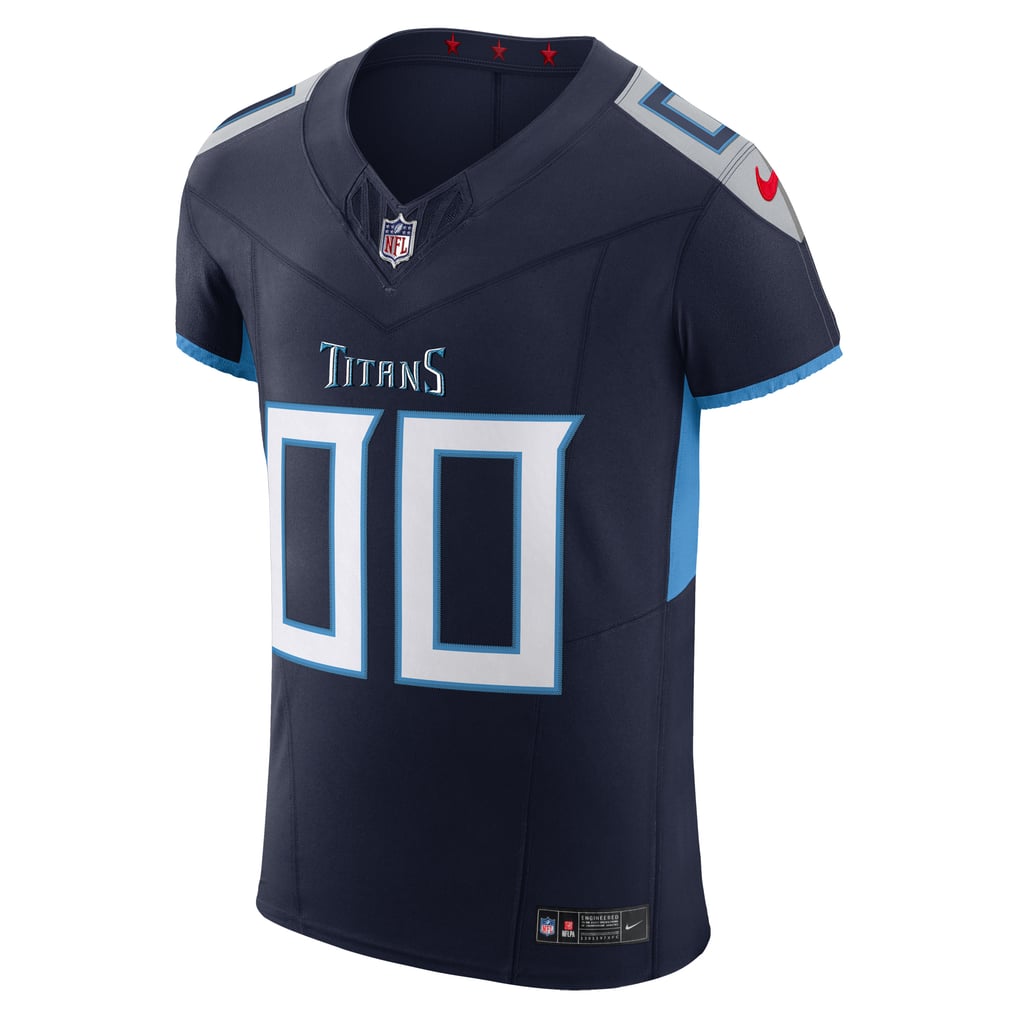 Men's Tennessee Titans Navy Vapor F.U.S.E. Elite Custom Jersey