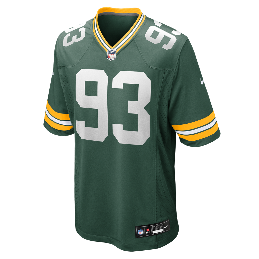 Men's Green Bay Packers Nazir Stackhouse Green Team Game Jersey