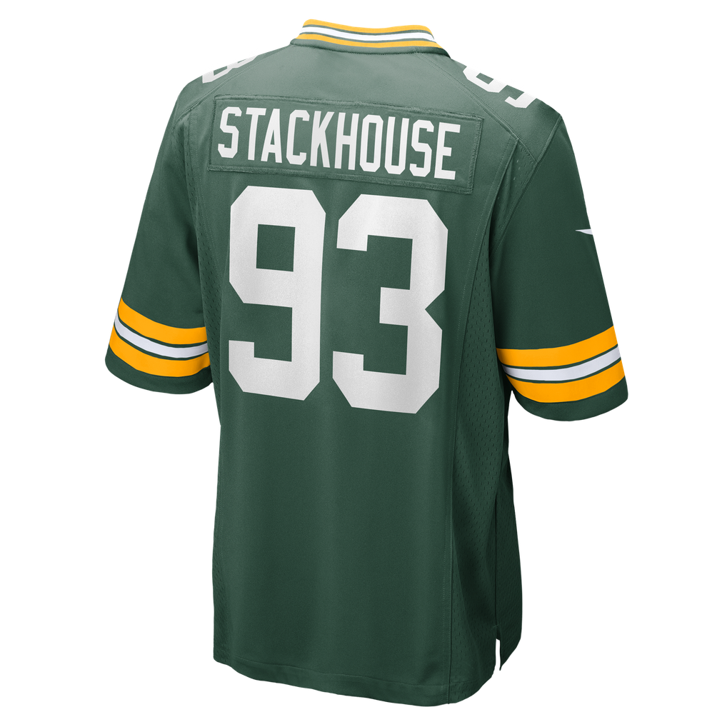 Men's Green Bay Packers Nazir Stackhouse Green Team Game Jersey