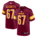 Men's Washington Commanders Nick Allegretti Burgundy Game Jersey