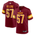 Men's Washington Commanders Nick Bellore Burgundy Team Game Jersey