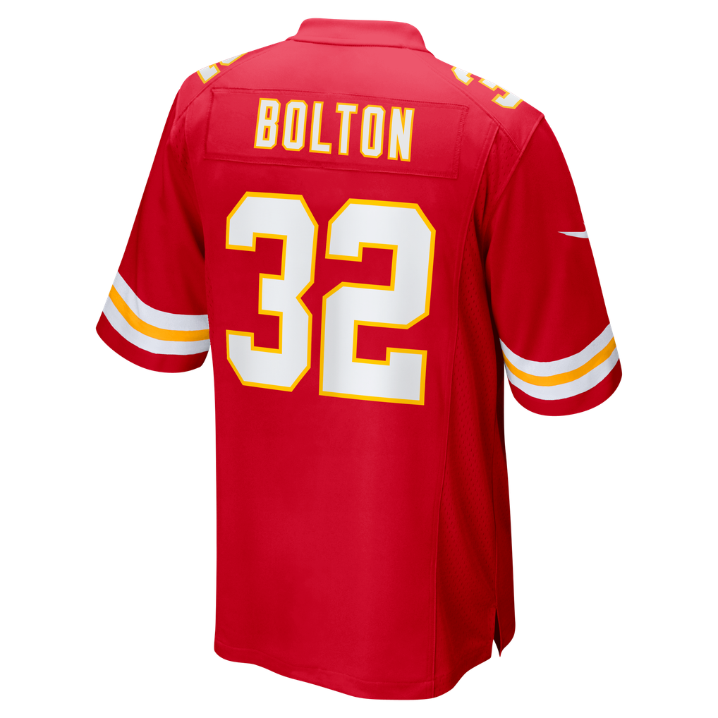 Men's Kansas City Chiefs Nick Bolton Red Game Jersey