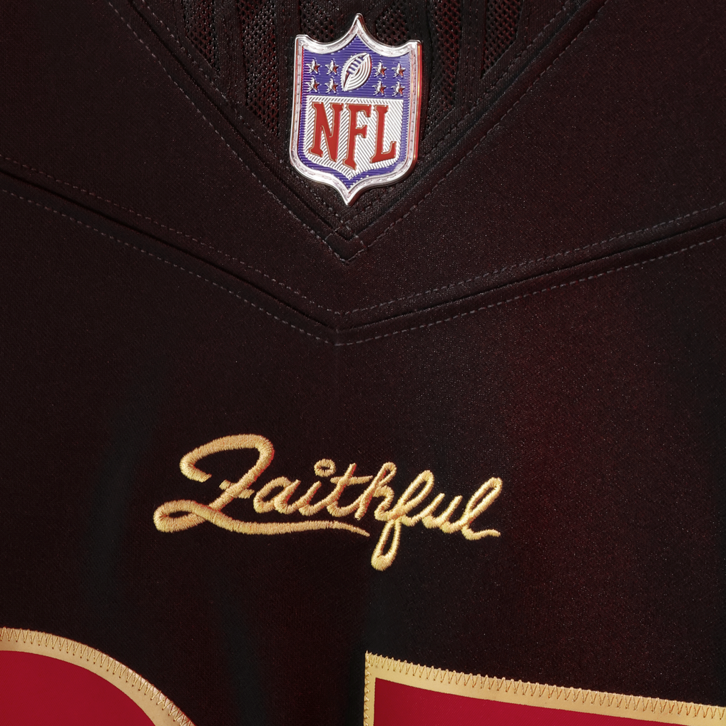 Men's San Francisco 49ers Nick Bosa Black Rivalries Collection Stitched Limited Jersey