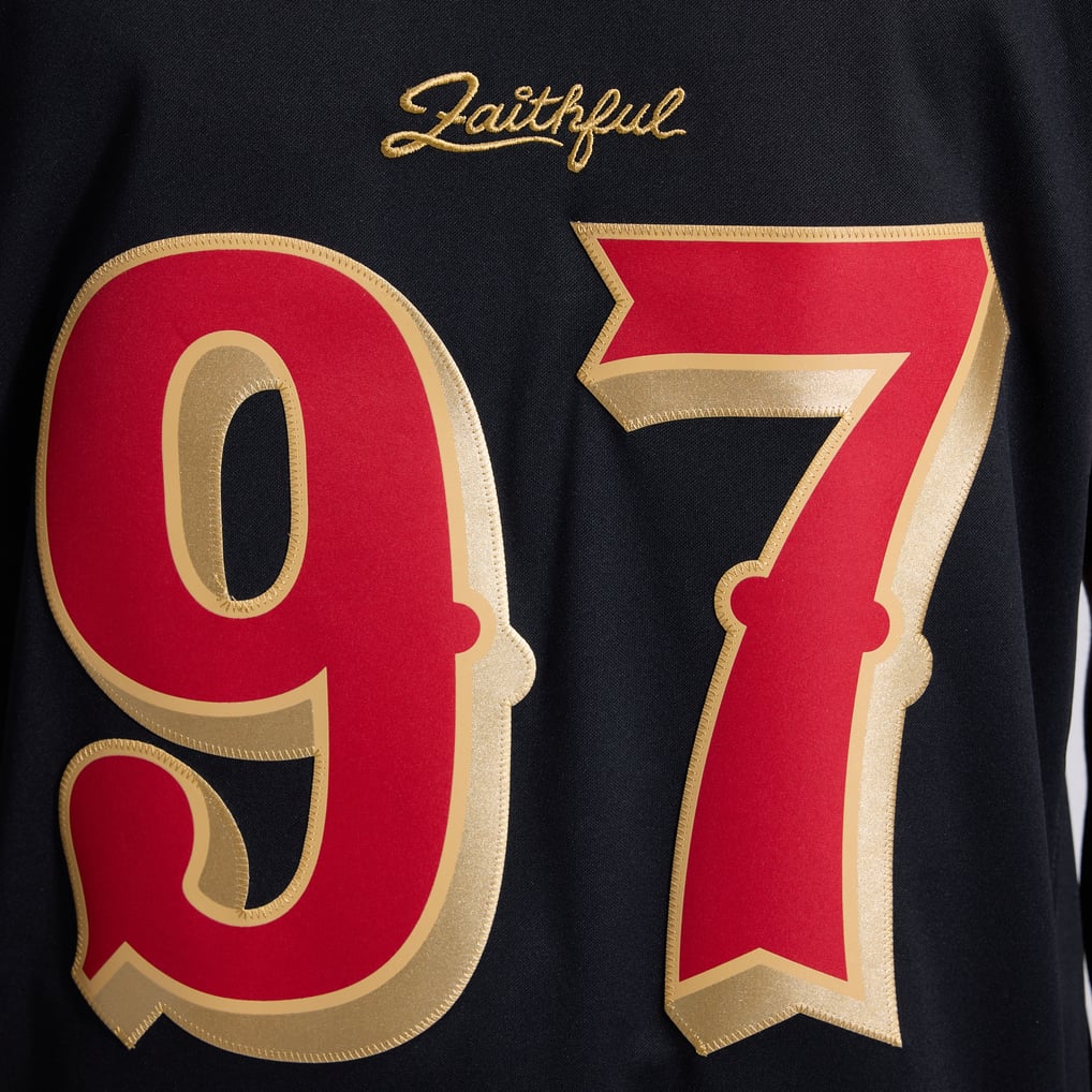 Men's San Francisco 49ers Nick Bosa Black Rivalries Collection Stitched Limited Jersey