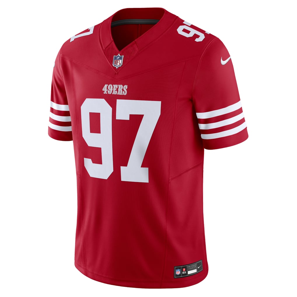 Men's San Francisco 49ers Nick Bosa Scarlet Vapor F.U.S.E. Limited Jersey