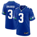 Men's Seattle Seahawks Nick Emmanwori Royal Alternate Game Player Jersey