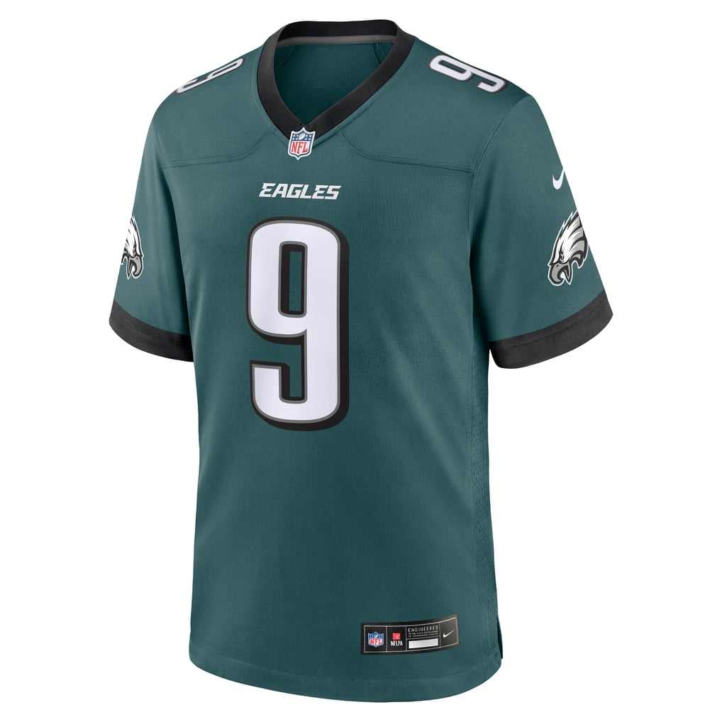 Men's Philadelphia Eagles Nick Foles Midnight Green Team Retired Player Game Jersey