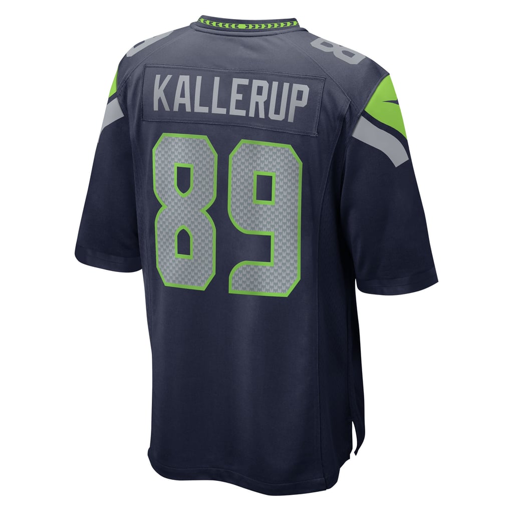 Men's Seattle Seahawks Nick Kallerup College Navy Team Game Jersey