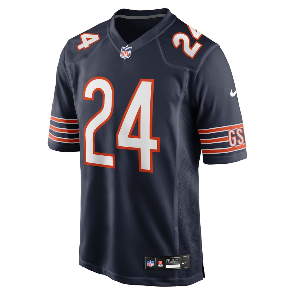 Men's Chicago Bears Nick McCloud Navy Team Game Jersey