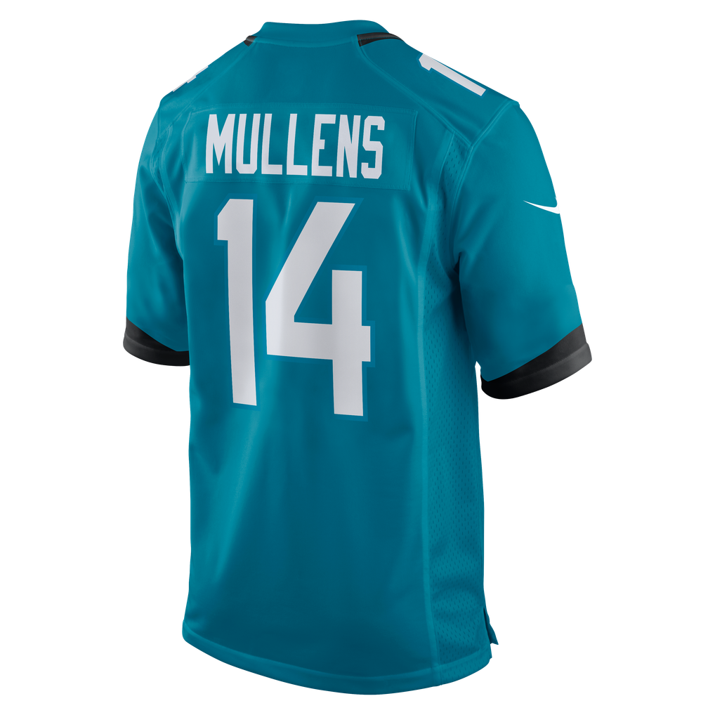 Men's Jacksonville Jaguars Nick Mullens Teal Team Game Jersey