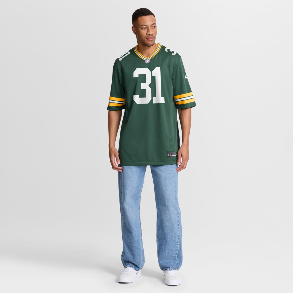 Men's Green Bay Packers Nick Niemann Green Team Game Jersey