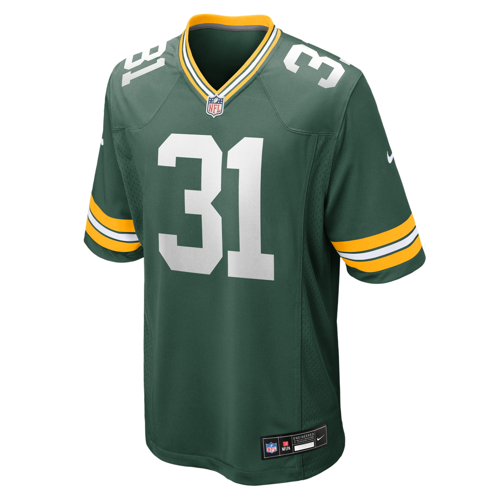 Men's Green Bay Packers Nick Niemann Green Team Game Jersey