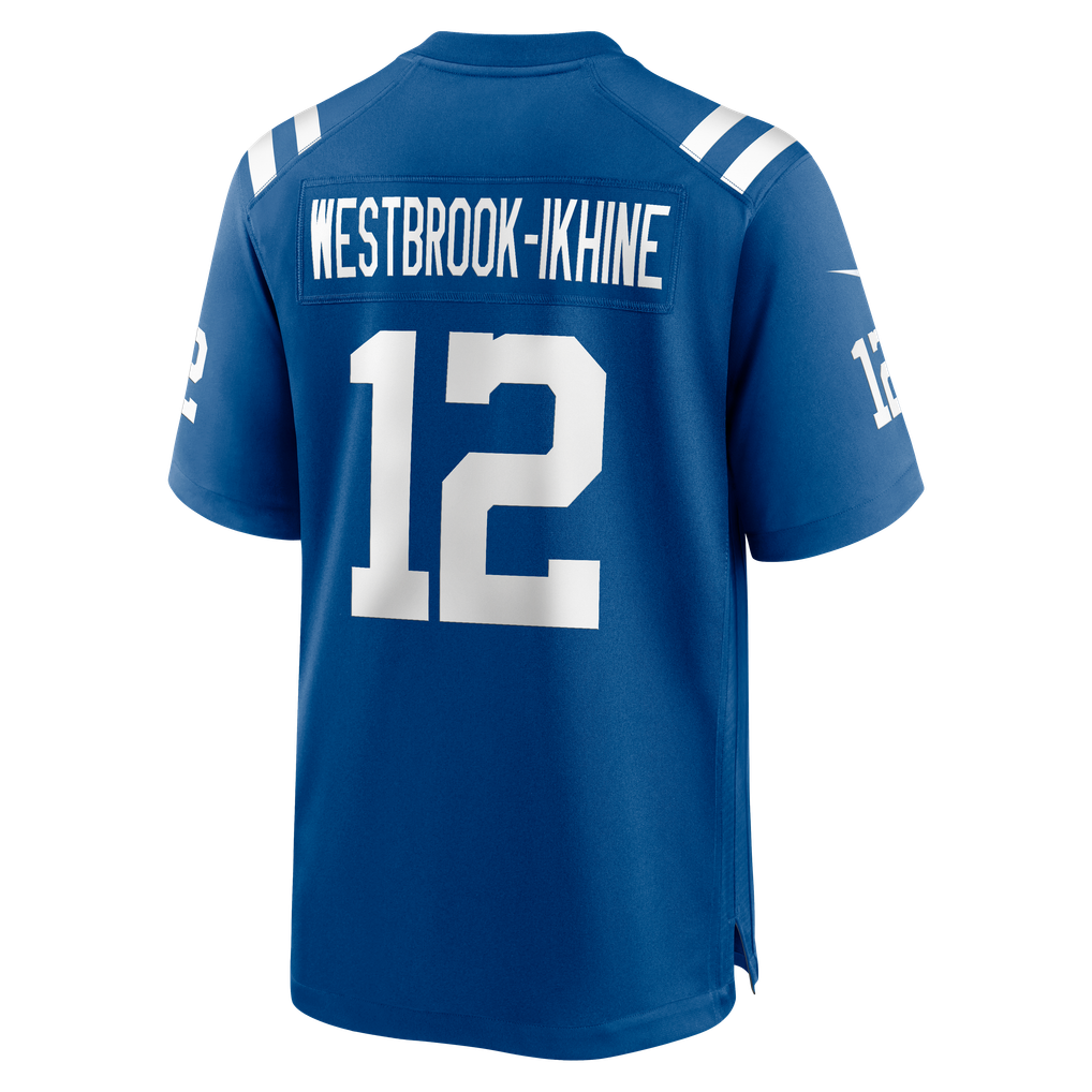 Men's Indianapolis Colts Nick Westbrook-Ikhine Royal Team Game Jersey