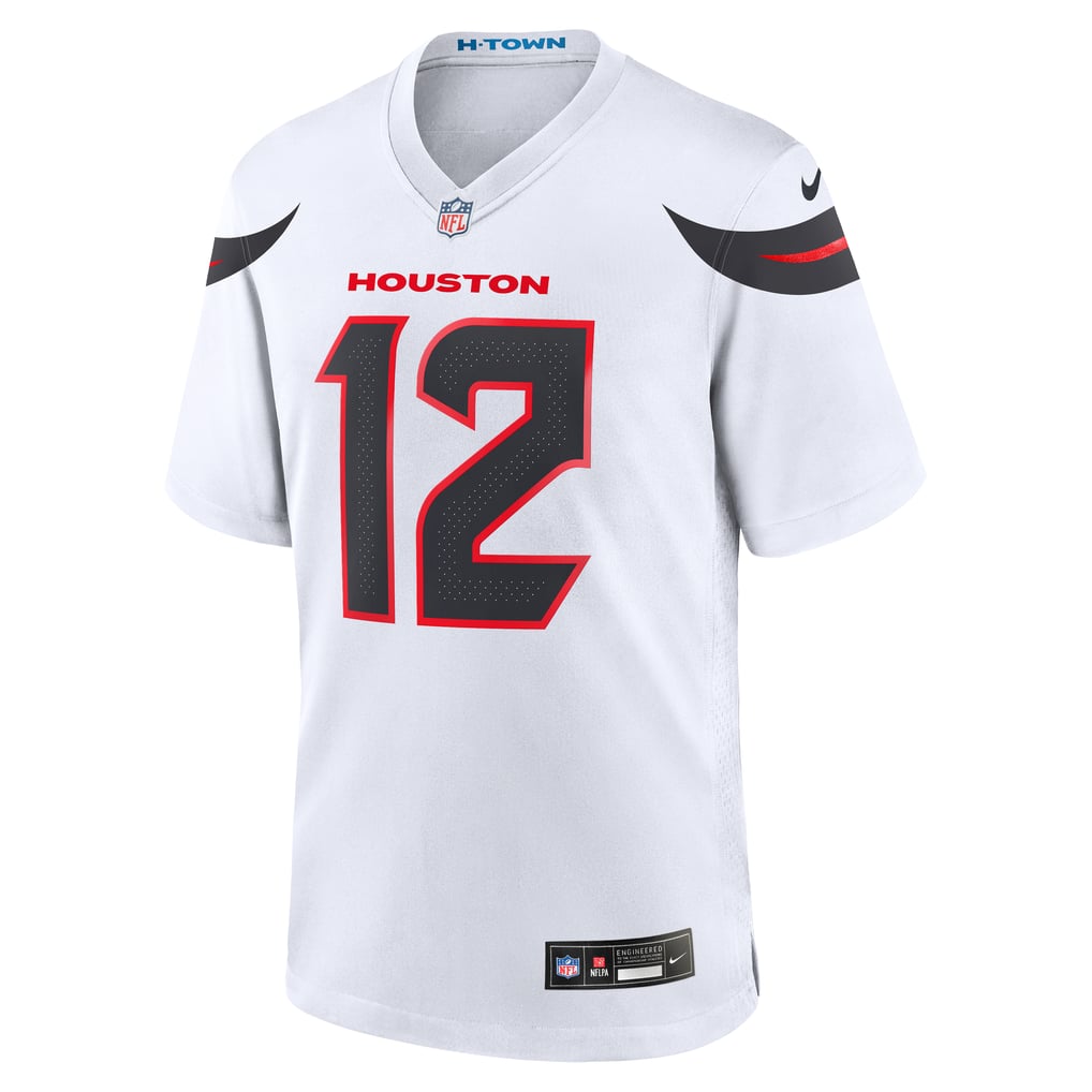 Men's Houston Texans Nico Collins White Game Jersey