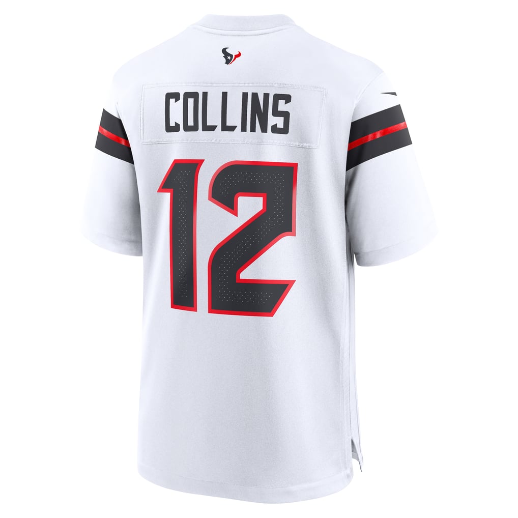 Men's Houston Texans Nico Collins White Game Jersey