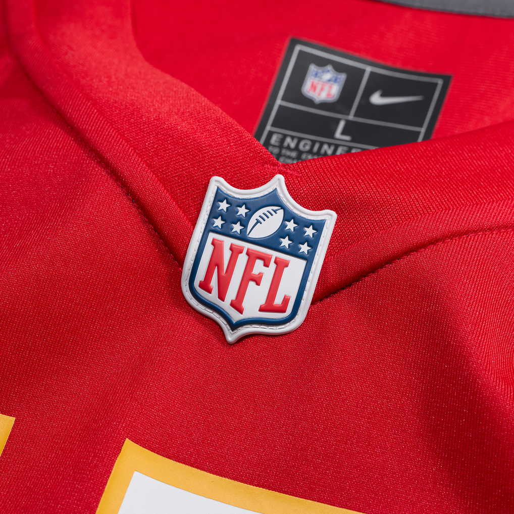 Men's Kansas City Chiefs Nikko Remigio Red Team Game Jersey