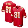 Men's Kansas City Chiefs Nikko Remigio Red Team Game Jersey